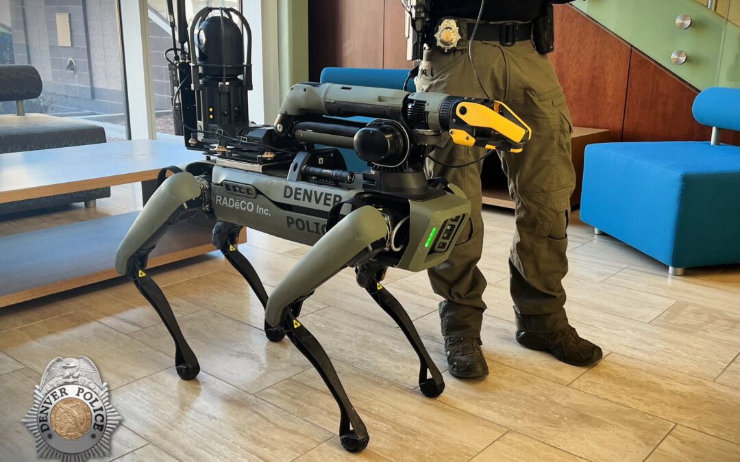 Nuevo perro robot refuerza la seguridad en Denver: el futuro del departamento de policía